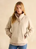 Thumbnail 7 of Joules Women's Lulworth Funnel Neck Fleece - Sandstone