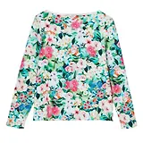 Thumbnail 1 of Joules Women's Printed Harbour Long Sleeve Top - Multi Floral