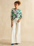 Thumbnail 4 of Joules Women's Printed Harbour Long Sleeve Top - Multi Floral