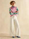 Thumbnail 3 of Joules Women's Printed Harbour Long Sleeve Top - Multi Floral