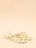 Thumbnail 5 of Joules Women's Sunvale Flip Flops - Cream/Gold