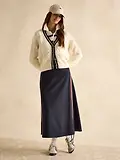 Thumbnail 7 of Joules Women's Centre Court Cable Knit Cardigan - Cream