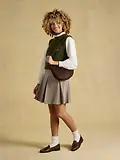 Thumbnail 4 of Joules Women's Holly Knitted Vest - Khaki Green