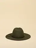 Thumbnail 5 of Joules Women's Grove Wool Fedora Hat - Khaki Green