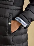 Thumbnail 7 of Joules Women's Windborough Showerproof Longline Padded Coat with Hood - Black