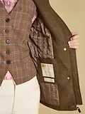 Thumbnail 5 of Joules Women's Classic Fieldcoat with Wool - Green Tweed