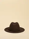 Thumbnail 6 of Joules Women's Wool Fedora Hat - Chocolate Brown