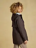 Thumbnail 4 of Joules Women's Portwell Waterproof Raincoat With Hood - Chocolate Brown