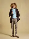 Thumbnail 8 of Joules Women's Portwell Waterproof Raincoat With Hood - Chocolate Brown