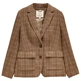 Thumbnail 1 of Joules Women's Foxley Check Wool Rich Tweed Suit Blazer - Erica Tweed