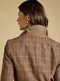 Thumbnail 5 of Joules Women's Foxley Check Wool Rich Tweed Suit Blazer - Erica Tweed