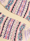 Thumbnail 3 of Joules Women's Lucille Fair Isle Socks - UK 4-8 - Cream