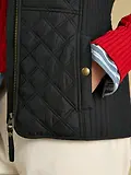 Thumbnail 7 of Joules Women's Minx Showerproof Diamond Quilted Gilet - Black