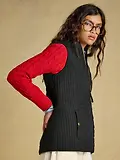 Thumbnail 8 of Joules Women's Minx Showerproof Diamond Quilted Gilet - Black