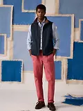 Thumbnail 3 of Joules Men's Farnham Padded Fleece Lined Gilet - Navy Blue