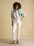 Thumbnail 9 of Joules Women's Boyfriend Fit Oxford Shirt - Pink Striped