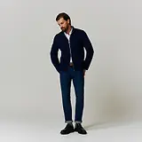 Thumbnail 7 of Oliver Sweeney Men's Garstang Knitted Merino Wool Blend Jacket - Navy