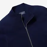 Thumbnail 8 of Oliver Sweeney Men's Garstang Knitted Merino Wool Blend Jacket - Navy