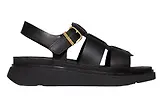 Thumbnail 1 of FitFlop Women's GEN-FF Leather Fisherman Sandals - Black