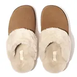 Thumbnail 4 of FitFlop Women's GEN-FF Shearling Suede Slippers - Desert Tan