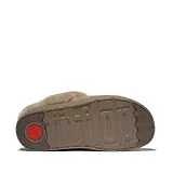 Thumbnail 8 of FitFlop Women's GEN-FF Shearling Suede Slippers - Taupe
