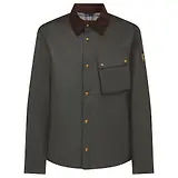Thumbnail 1 of Belstaff Men's Waxed Cotton Ground Jacket - Faded Olive