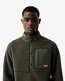 Thumbnail 4 of Hunter Men's Athol Half Zip Borg Fleece Jacket - Kambaba