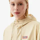 Thumbnail 5 of Hunter Unisex Downpour Izzy Pu Hooded Jacket - Gravel
