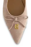 Thumbnail 6 of Holland Cooper Women's Pointed Ballet Shoes - Blush Suede