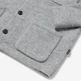 Thumbnail 5 of Oliver Sweeney Men's Heywood Alpaca Wool Blend Knitted Shirt - Grey