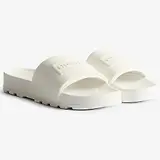 Thumbnail 2 of Hunter Unisex Core Embossed Silicone Logo Sliders - Hunter White