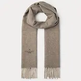 Thumbnail 1 of Hackett Men's Cashmere-Wool Twill Scarf - Camel