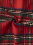 Thumbnail 3 of Hackett Men's Cashmere-Wool Logo Plaid Scarf - Red Stewart Tartan