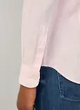 Thumbnail 7 of Hackett Men's Tailored Fit Linen Kent Shirt - Summer Pink