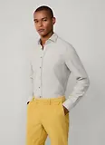 Thumbnail 5 of Hacket Men's Brushed Herringbone Shirt - Metal Grey