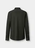 Thumbnail 3 of Hackett Men's Tailored Fit Melange Jersey Shirt - Hunter Green