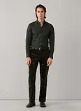 Thumbnail 6 of Hackett Men's Tailored Fit Melange Jersey Shirt - Hunter Green