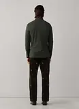Thumbnail 7 of Hackett Men's Tailored Fit Melange Jersey Shirt - Hunter Green