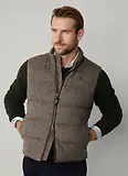 Thumbnail 2 of Hackett Men's Padded Gilet - Dark Brown