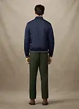Thumbnail 9 of Hackett Men's Heritage Logo Blouson Jacket - Midnight Blue