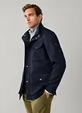 Thumbnail 2 of Hackett Men's Velospeed Jacket - Midnight Blue