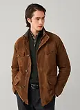 Thumbnail 5 of Hackett Men's Suede Four Pocket Jacket - Nut Brown