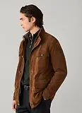 Thumbnail 6 of Hackett Men's Suede Four Pocket Jacket - Nut Brown