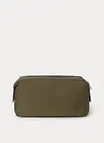 Thumbnail 2 of Hackett Men's Hemsby Canvas Washbag - Khaki Green
