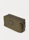 Thumbnail 3 of Hackett Men's Hemsby Canvas Washbag - Khaki Green