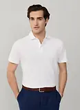 Thumbnail 2 of Hackett Men's Classic Fit Short Sleeve Pique Polo Shirt - Optic White