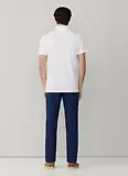Thumbnail 6 of Hackett Men's Classic Fit Short Sleeve Pique Polo Shirt - Optic White