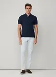 Thumbnail 8 of Hackett Men's Slim Fit Short Sleeve Pique Polo Shirt - Navy