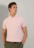 Thumbnail 3 of Hackett Men's Slim Fit Short Sleeve Pique Polo - Summer Pink