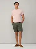 Thumbnail 8 of Hackett Men's Slim Fit Short Sleeve Pique Polo - Summer Pink